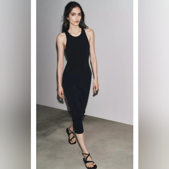 Zara Contouring Buckle Dress - Picture 1 of 6